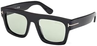 Amazon.com: Tom Ford sunglasses Reggie (FT0838-S 01B) - lenses